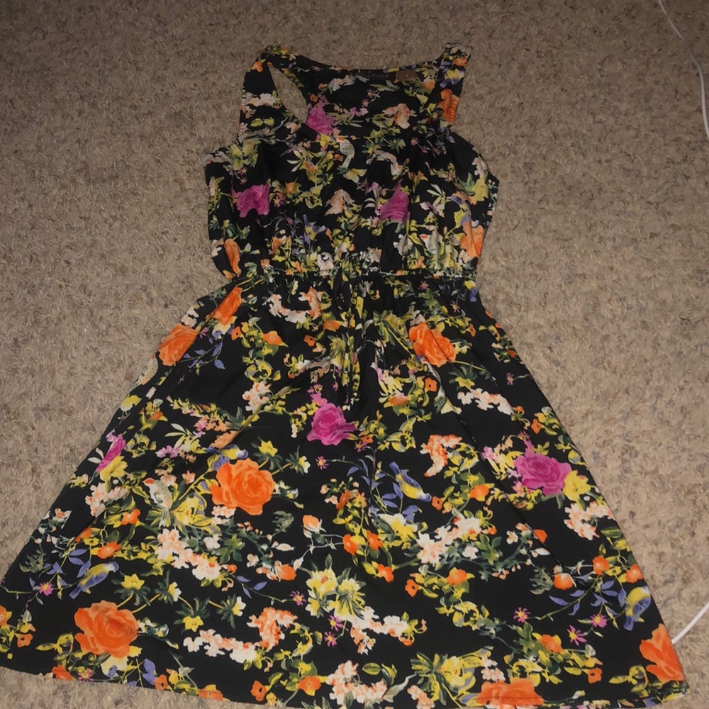 junior’s small dress summer casual floral